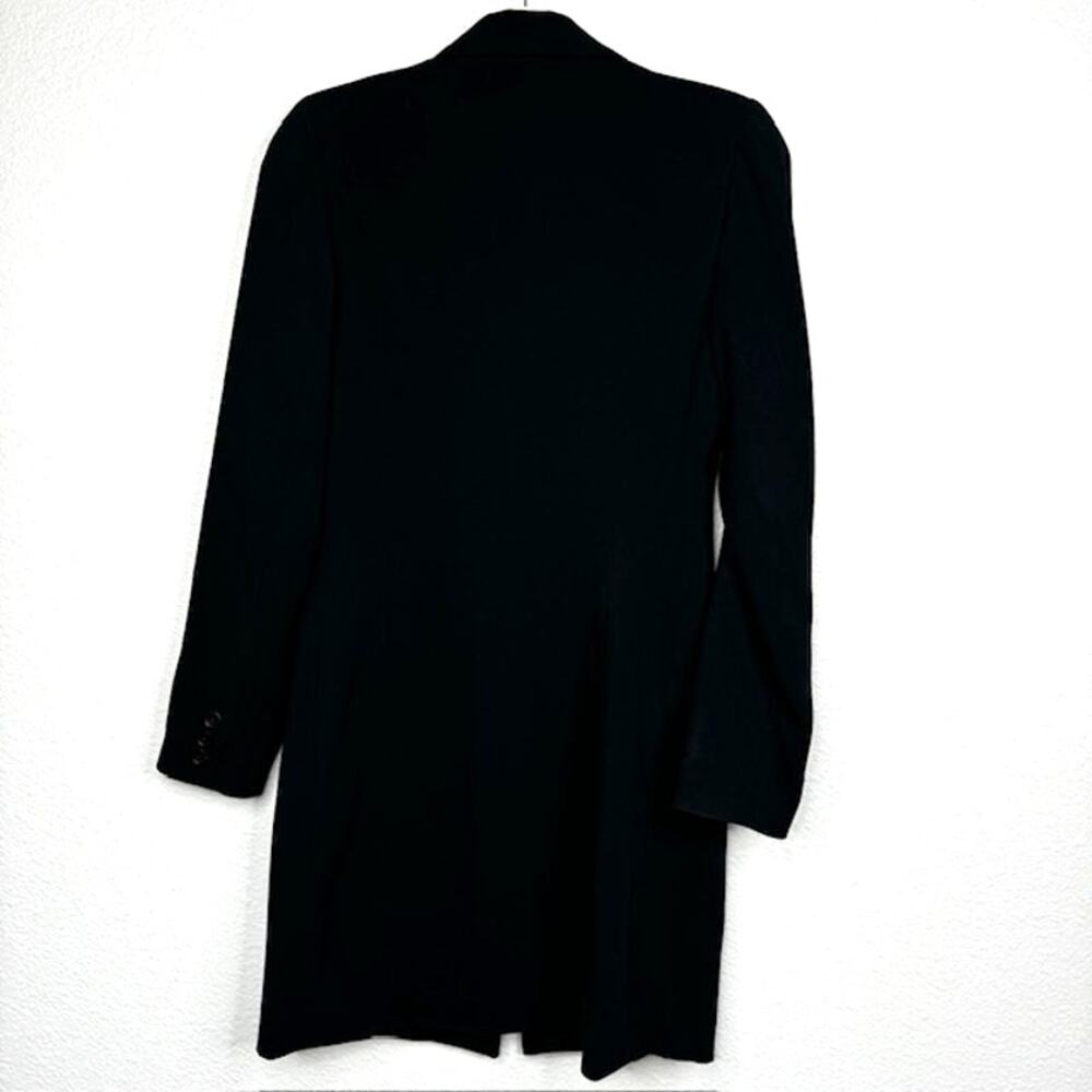 identify Womens Sz 4 Black Peacoat Jacket - Picture 2 of 14